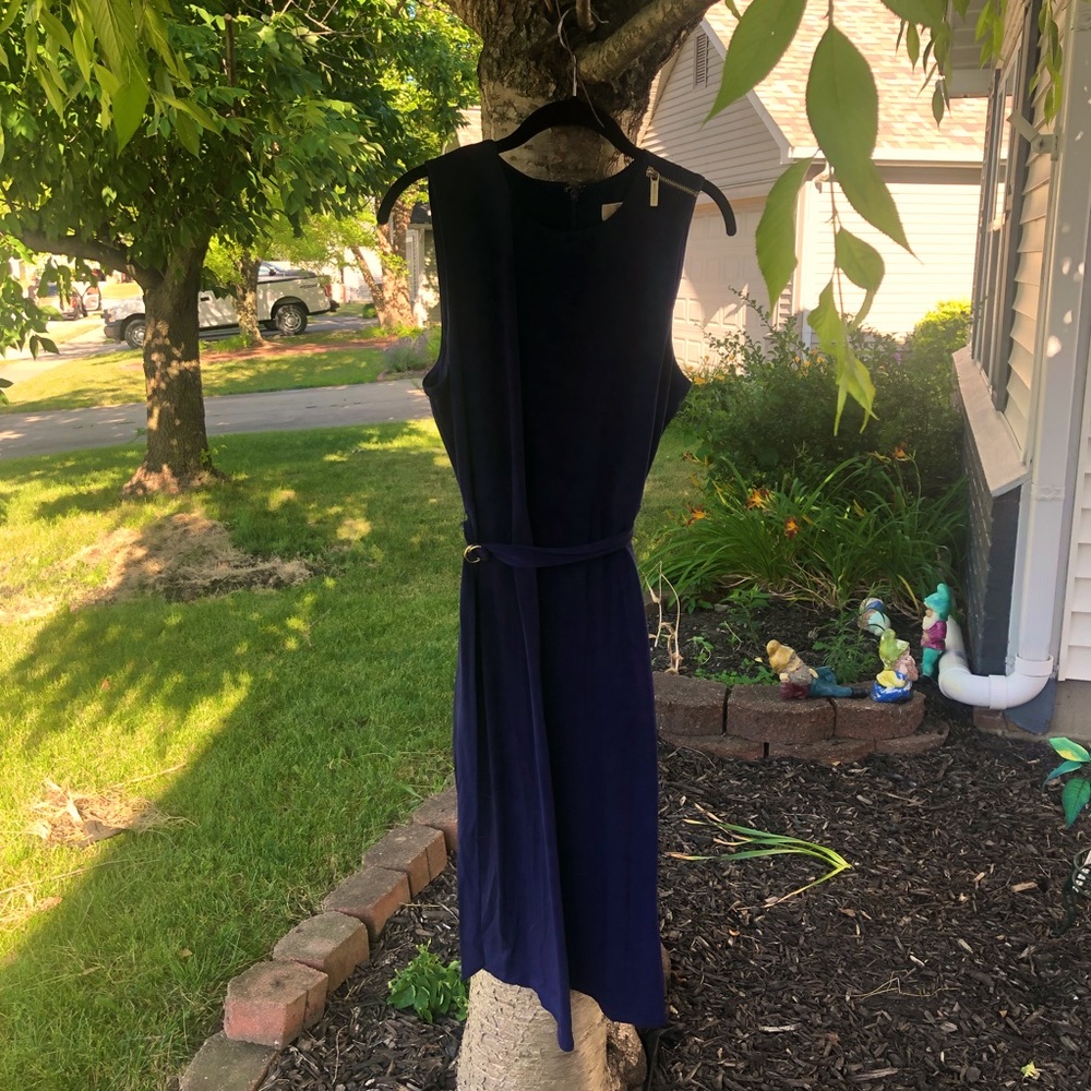 Michael Kors Blue Dress with Belt